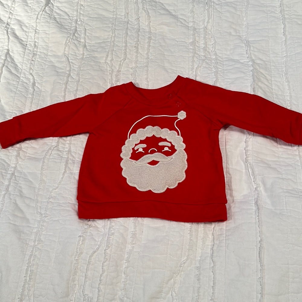 Cat and jack Santa sweatshirt